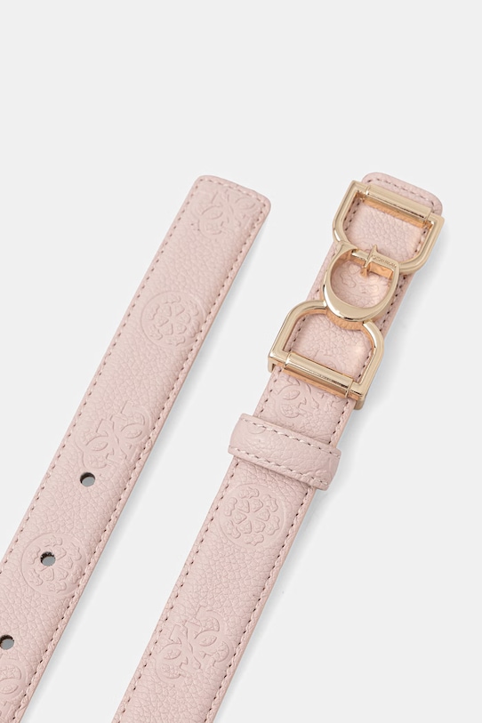 Guess pasek damski ANISE BW9352.P6225 różowy SS26