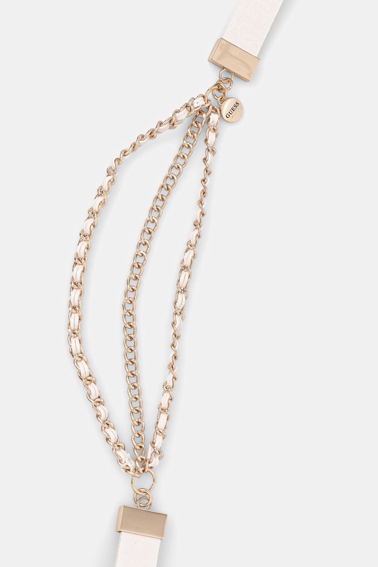 Guess pasek damski LIBBY BW9353.P6225 beżowy SS26