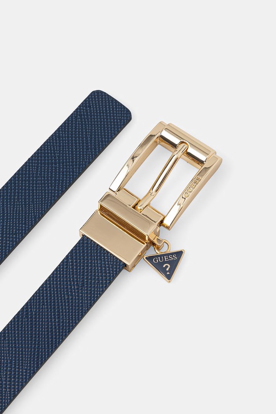 Αναστρέψιμη ζώνη Guess PATSIE BW9355.P6225 σκούρο μπλε SS26