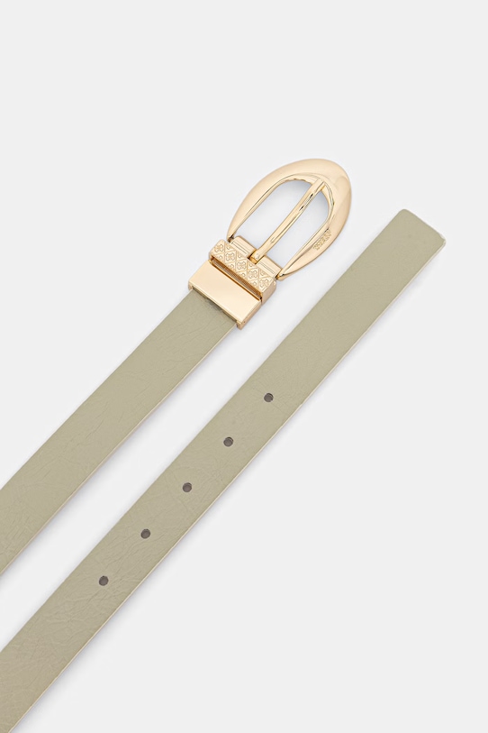 Guess pasek dwustronny damski CHERYL BW9358.P6225 beżowy SS26