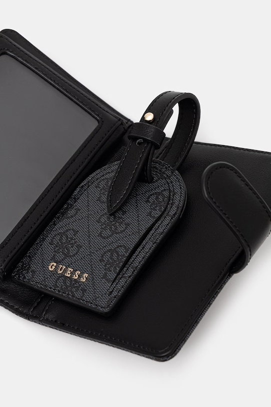 Калъф за паспорт и етикет за багаж Guess GFBOXW.P6201 сив