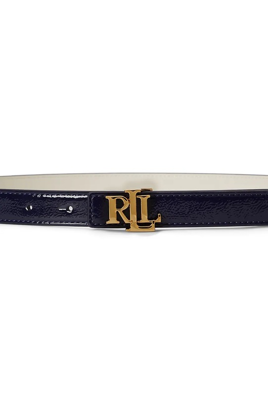 Accesorii Lauren Ralph Lauren curea reversibilă pentru femei, din piele 412P10210 bleumarin