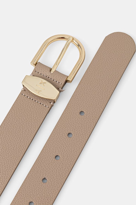 Armani Exchange pasek wiązany damski XW002619.AF22693 beżowy SS26