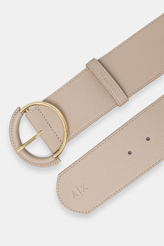 Armani Exchange pas ženski iz umetnega usnja XW002621.AF22692 bež SS26