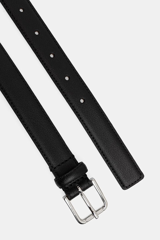 BOSS pasek damski skórzany Navya-W-St 50558768 czarny SS26