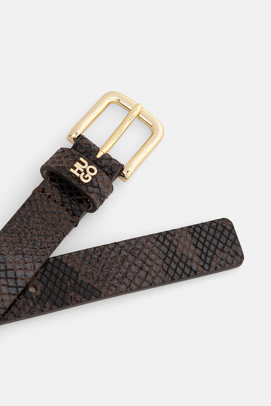 HUGO ремінь жіночий шкіряний Tina_HU-GO-Pt 50563505 коричневий SS26