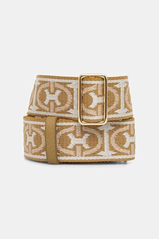 Coccinelle pasek do torebki E3.N24.68.25.23 zielony SS26