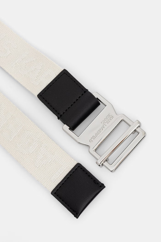 Karl Lagerfeld Jeans pasek B1W33061 beżowy SS26