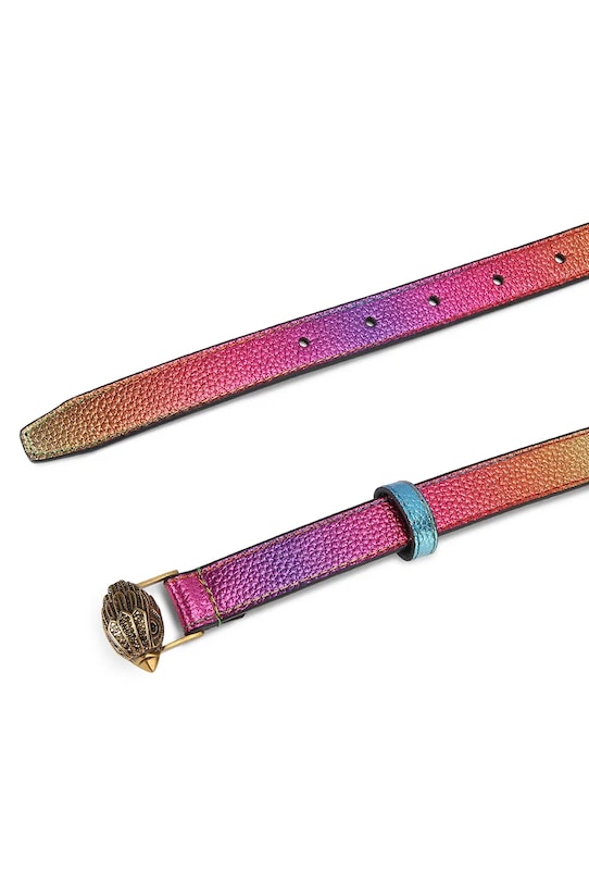 Kurt Geiger London cintura da donna in pelle Eagle Belt 5255869109 rosa SS26