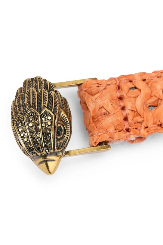 Dodatki Kurt Geiger London pas ženski Eagle Belt 5255891449 oranžna