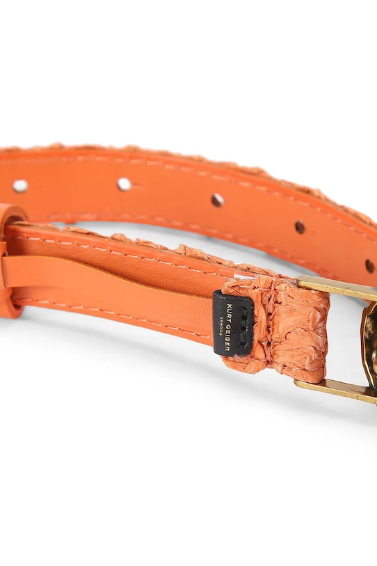 Kurt Geiger London pas ženski Eagle Belt oranžna 5255891449