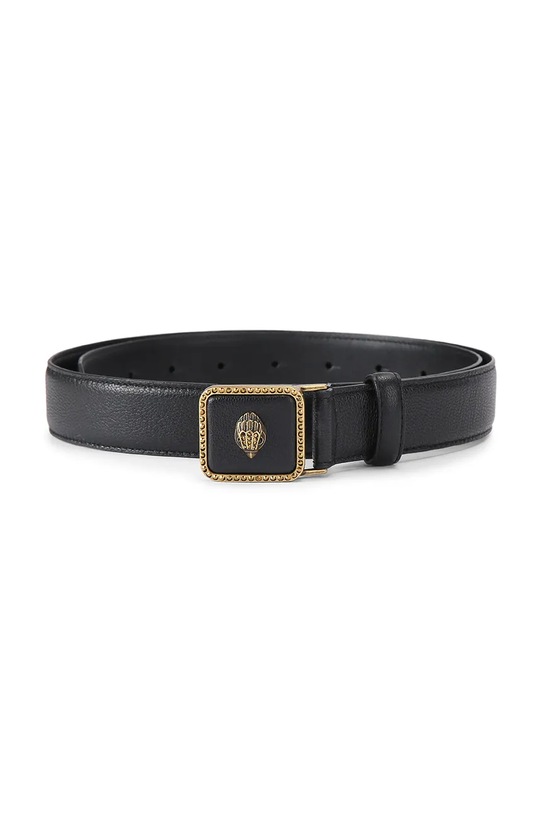 Kurt Geiger London dámsky kožený opasok Pimlico Belt čierna 5633100109