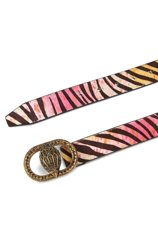 Kurt Geiger London cintura da donna in pelle Chelsea 30 Belt 5255957209 rosa SS26