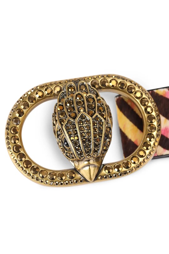 Accessori Kurt Geiger London cintura da donna in pelle Chelsea 30 Belt 5255957209 rosa