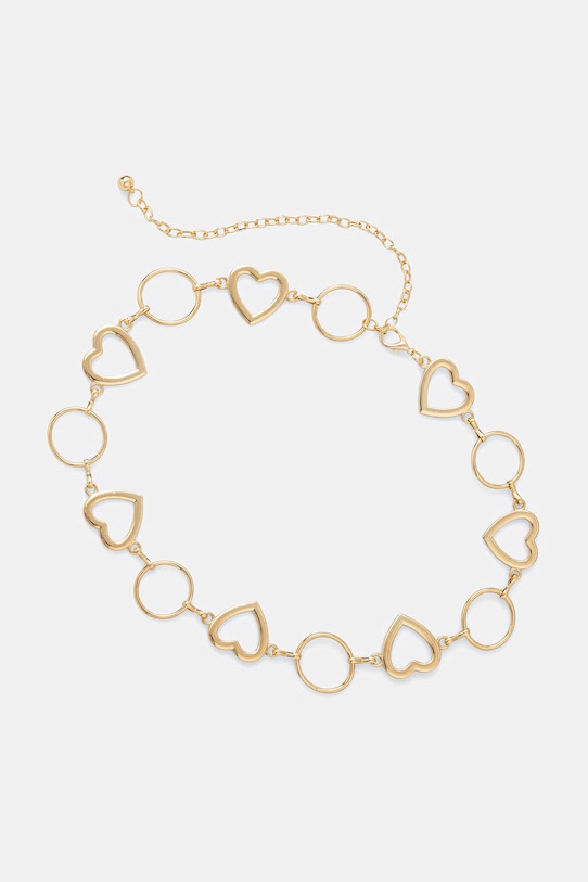 Morgan pasek damski złoty 3MELOVE