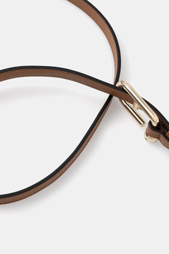 Furla curea pentru femei, din piele WC00059.BX2045.4557S maro SS26