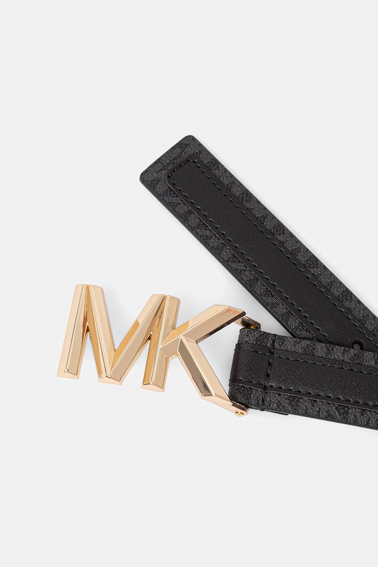 MICHAEL Michael Kors pasek damski 29MKWB557913 czarny SS26