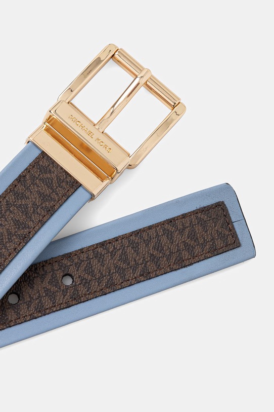 MICHAEL Michael Kors pasek damski skórzany 29MKWB557915 niebieski SS26