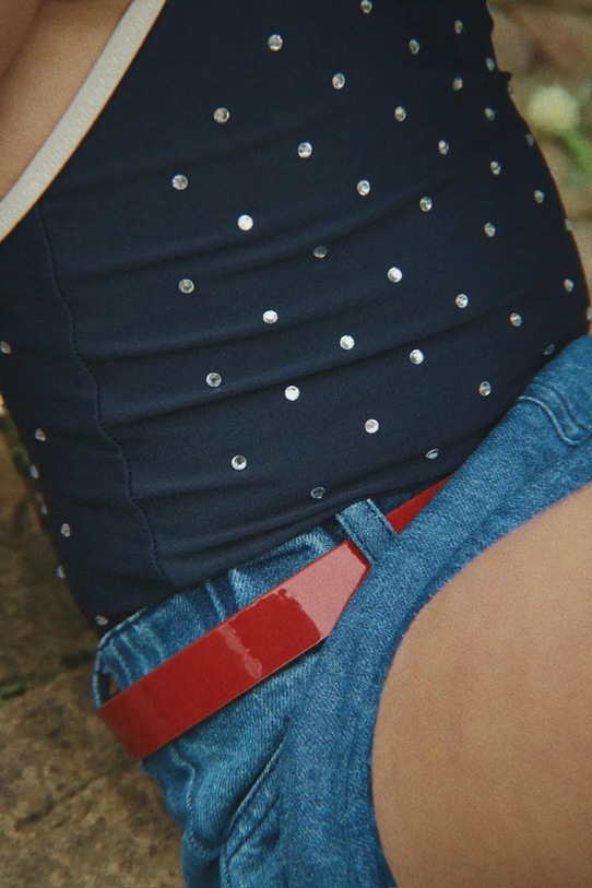 Konges Sløjd öv gyerek BINA BELT KS105293.PPY2 piros