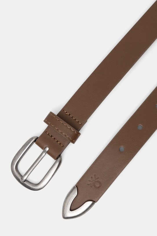 United Colors of Benetton pasek dziecięcy 6QE6RL002.G.Stagionale brązowy SS26