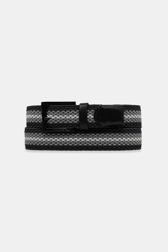 Karl Lagerfeld pasek tekstylny czarny 561105.805300