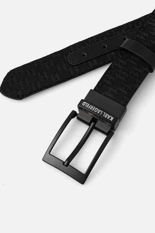 Колан с две лица Karl Lagerfeld 561115.805302 черен SS26