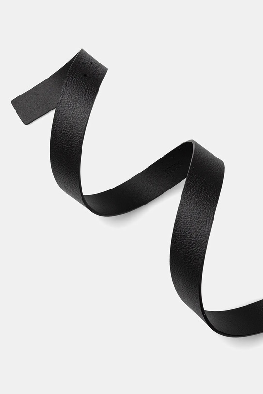 HUGO pasek skórzany Gurth-Gr_Sz35 50548352 czarny SS26