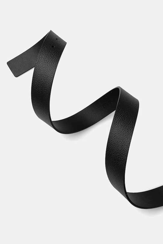 HUGO pasek skórzany Gurth-Gr_Sz35 50548352 czarny SS26