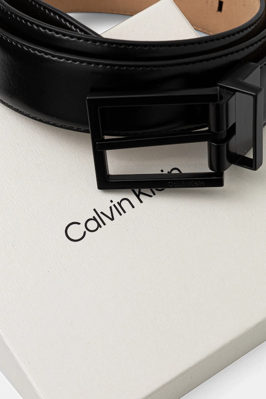 Akcesoria Calvin Klein pasek dwustronny LV04D7026G czarny