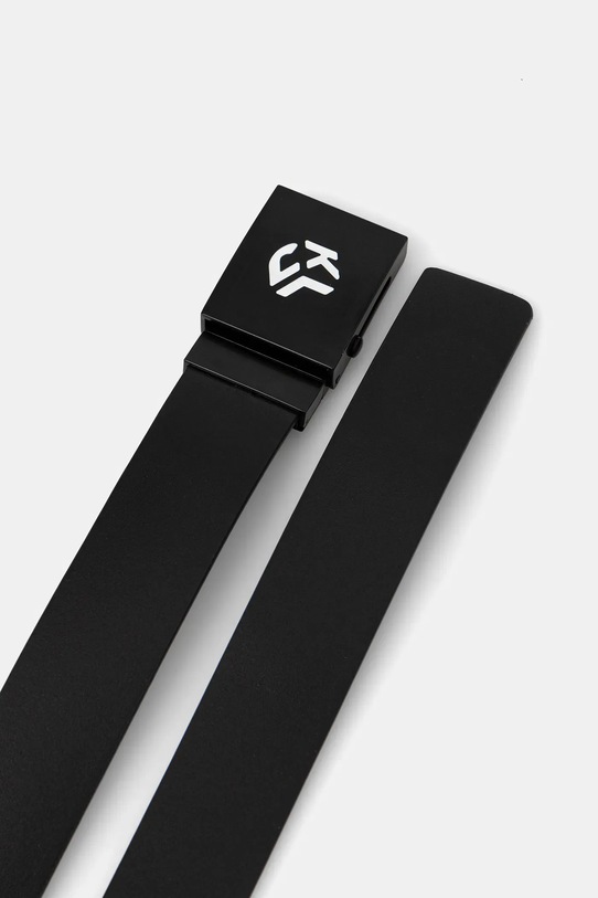 Karl Lagerfeld Jeans pasek skórzany dwustronny B1M33107 czarny SS26