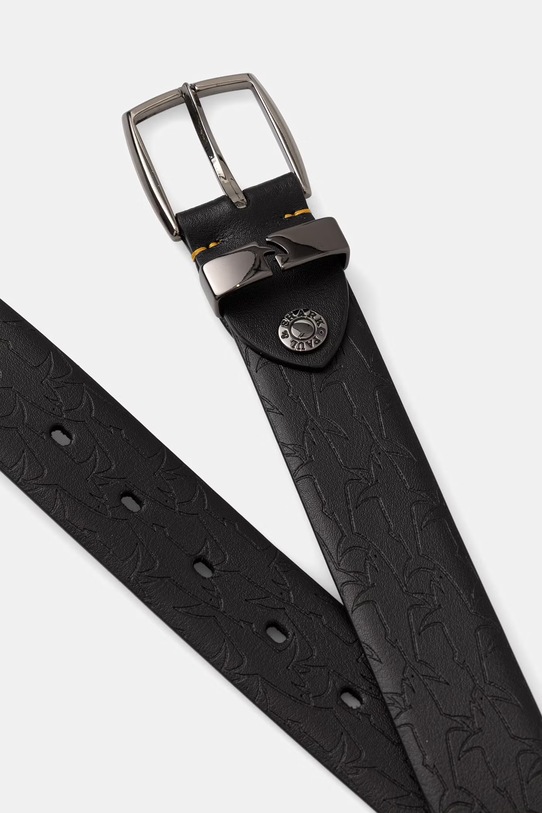 Paul&Shark pasek męski skórzany 26416011 czarny SS26