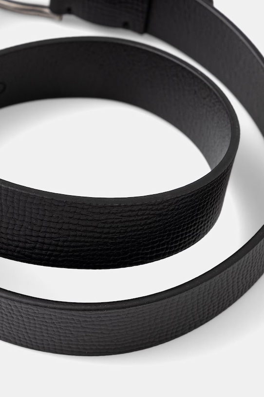 Calvin Klein ζώνη ανδρική δερμάτινη LV04D7069G μαύρο SS26