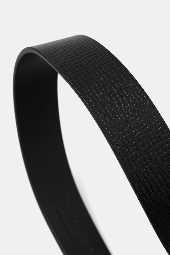 Calvin Klein ζώνη ανδρική δερμάτινη LV04D7069G μαύρο SS26