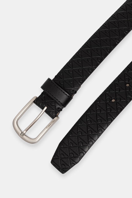Calvin Klein remen za muškarce kožni LV04D7074G crna SS26