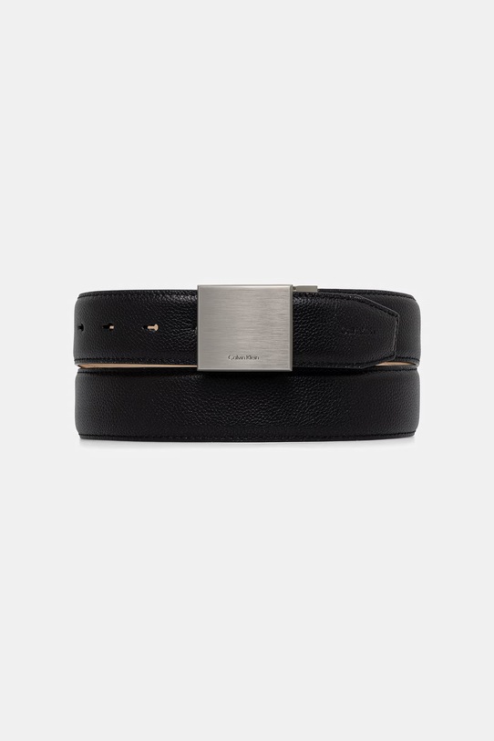 Calvin Klein ζώνη ανδρική δερμάτινη μαύρο LV04D7080G