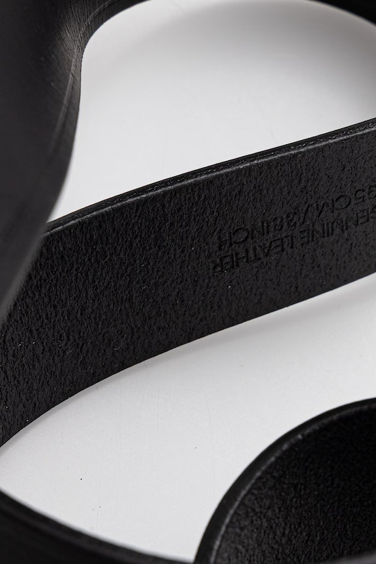 Calvin Klein curea pentru bărbați, din piele LV04D7087G negru SS26