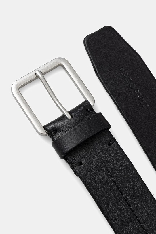 Marc O'Polo pasek męski skórzany 5000011535 czarny SS26