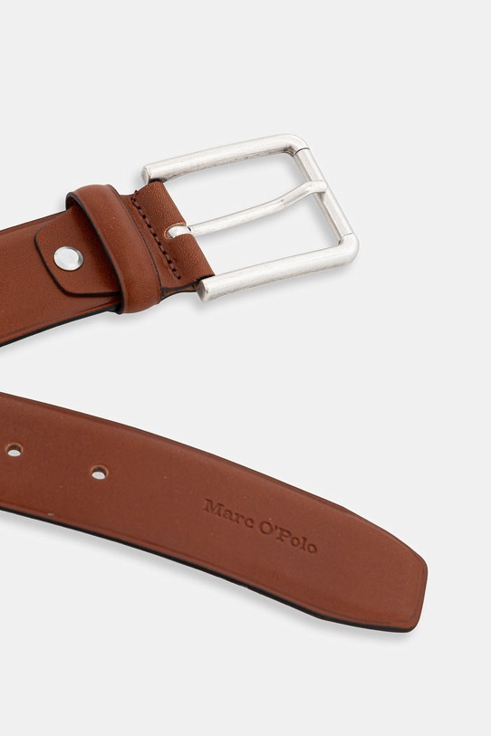 Marc O'Polo pasek męski skórzany 5000011548 brązowy SS26