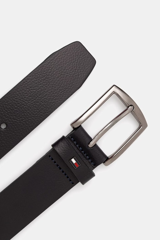 Tommy Hilfiger cintura da uomo in pelle AM0AM14277 blu navy SS26