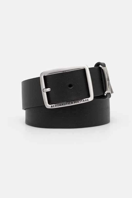 Aeronautica Militare pasek damski skórzany czarny CP0268UPL00316