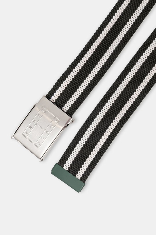 Tommy Jeans pasek męski AM0AM14235 zielony SS26