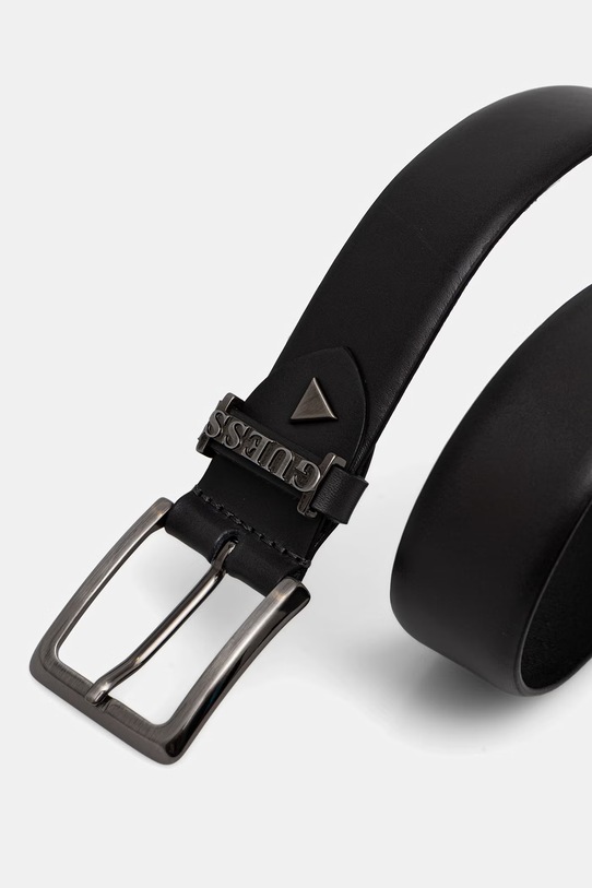 Guess pasek skórzany BM7862.P6135 czarny SS26