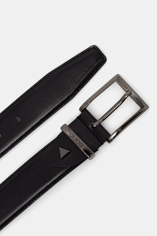 Guess pasek skórzany BM7875.P6235 czarny SS26