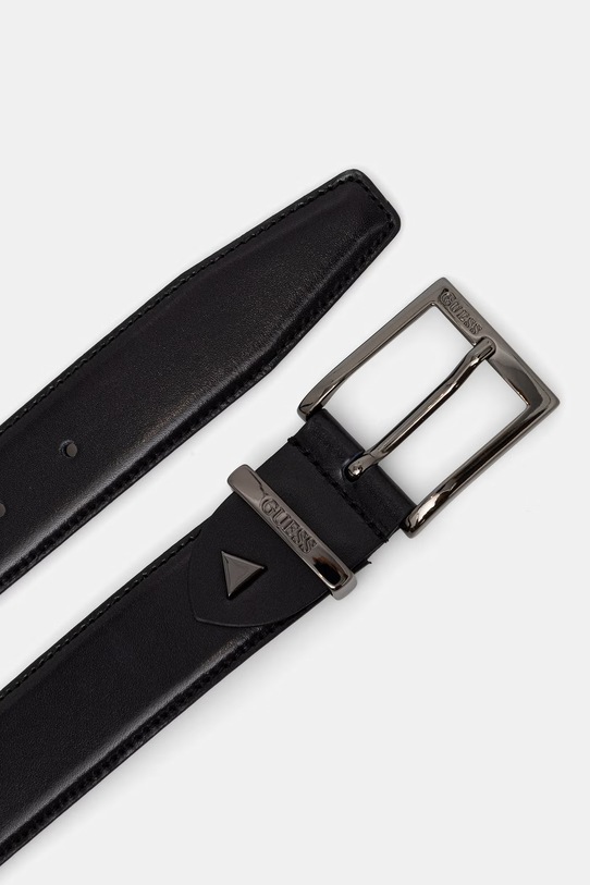 Guess pasek skórzany BM7875.P6235 czarny SS26