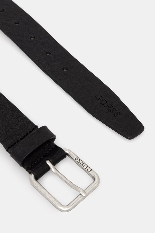 Guess pasek skórzany BM7879.P6235 czarny SS26