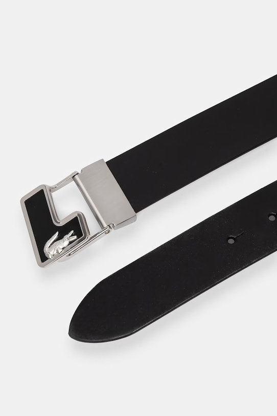 Lacoste pasek męski skórzany RC4086 czarny SS26