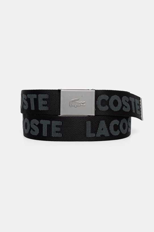 Lacoste pasek męski czarny RC4104