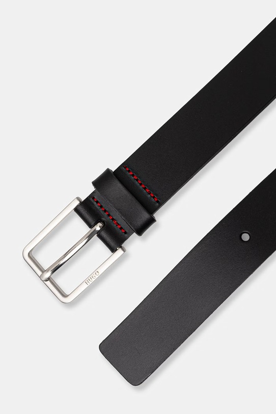 HUGO remen za muškarce kožni Gael_Sz30 50558778 crna SS26