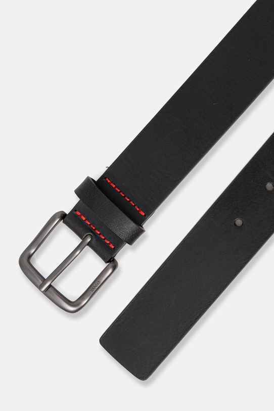 HUGO remen za muškarce kožni Geffrey_Sz35 50563654 crna SS26