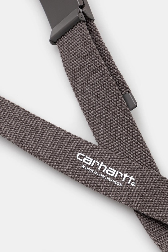 Pásek Carhartt WIP C-Logo Belt Tonal I035415.3AAXX šedá SS26